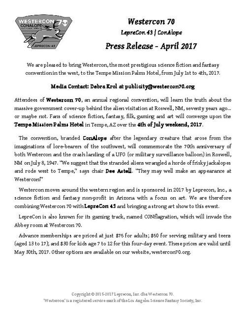 Press Release